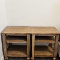 Pottery barn Side Tables 