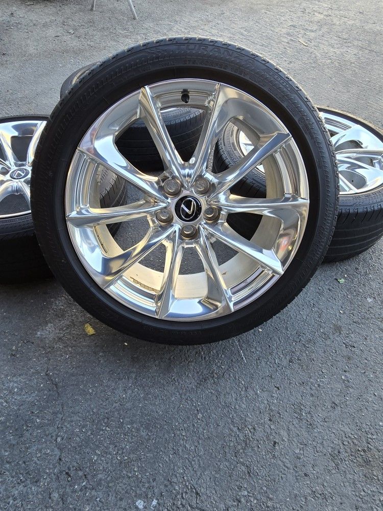 Rims And Tires Lexsus Lc 500 275/40RF20