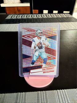 Dak Prescott Panini Revolution Cowboys Football Card