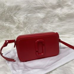 Marc Jacobs Snapshot Crossbody Bag Sandcastle Geranium