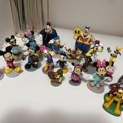 Disney Store Official Mickey Mouse & Friends Mega Figure Set - 20 Fully Sculpted Figurines - Includes Mickey, Minnie, Donald, Goofy, Pluto, & More for