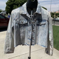 Beautiful Sparkly Jean Jacket 4 Coachella🥳