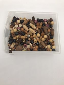 Wooden beads $12 for all