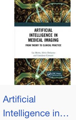 Artificial intelligence and medical imaging textbook