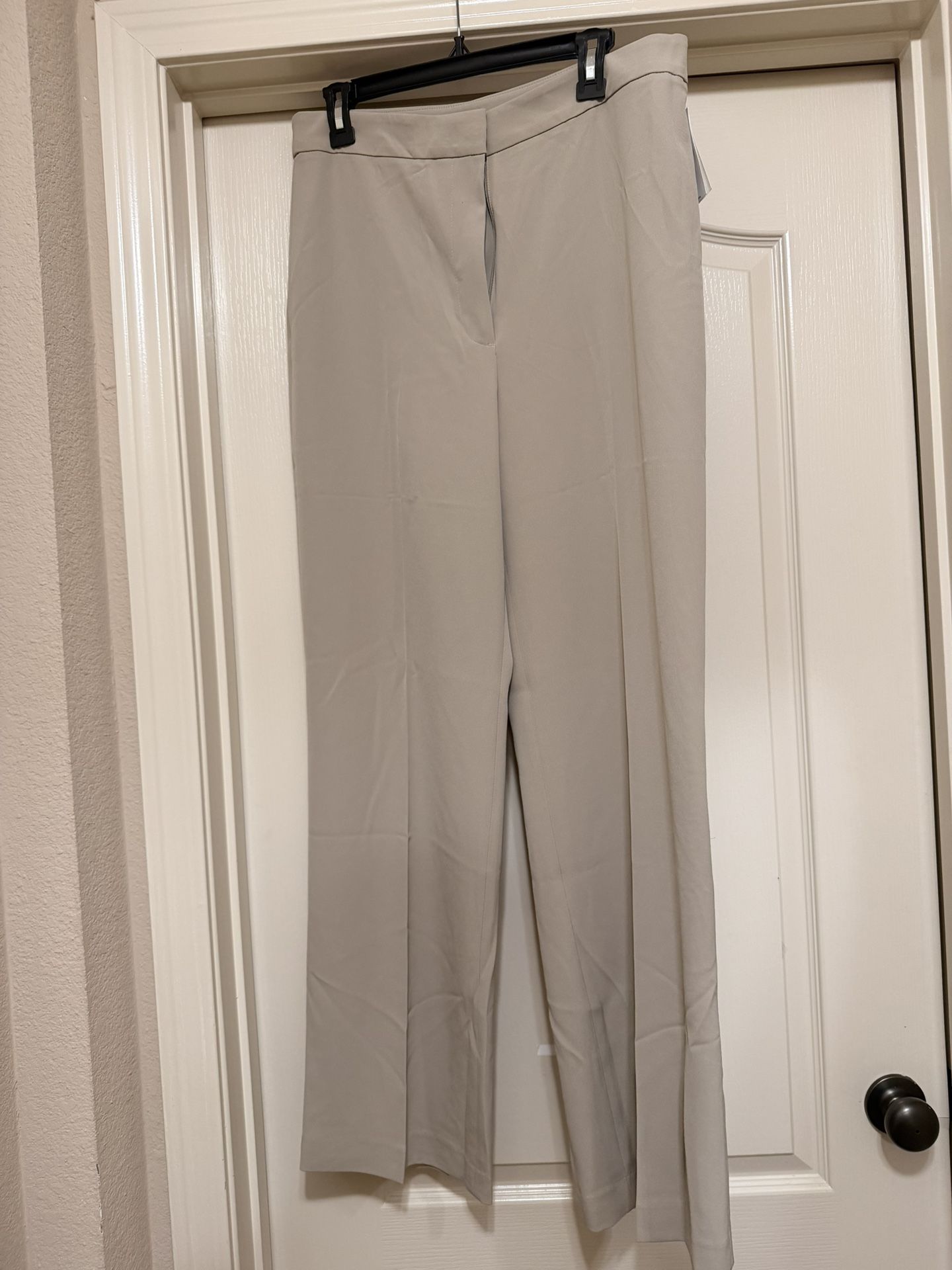 H&M Khaki Wide Leg Slack Pant Sz 12