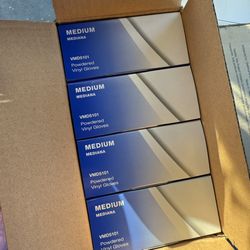 Powdered Vinyl Gloves 