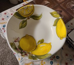 Salad /Fruits Serving Large Bowl 