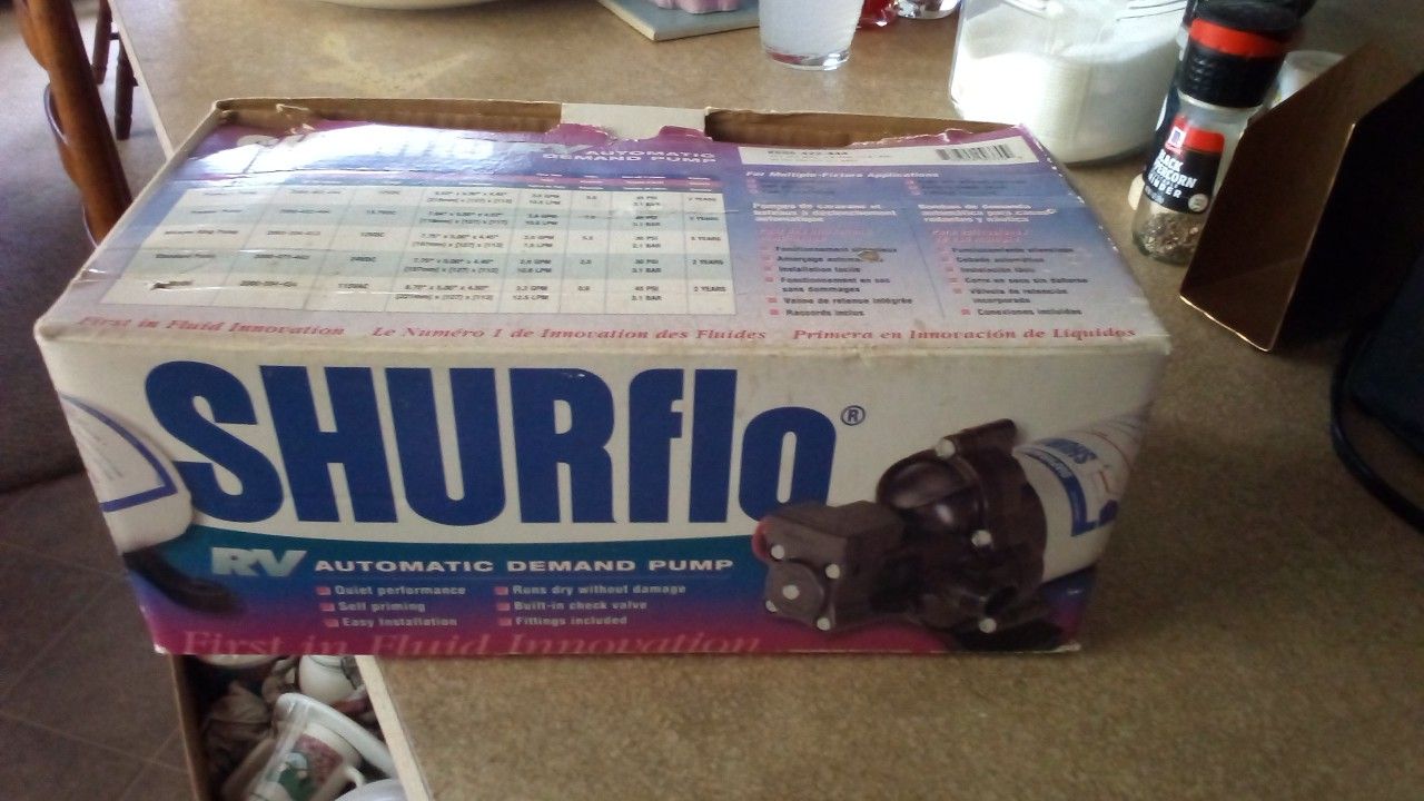 SHURFLO 12VT RV PUMP