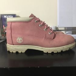 pink timbs