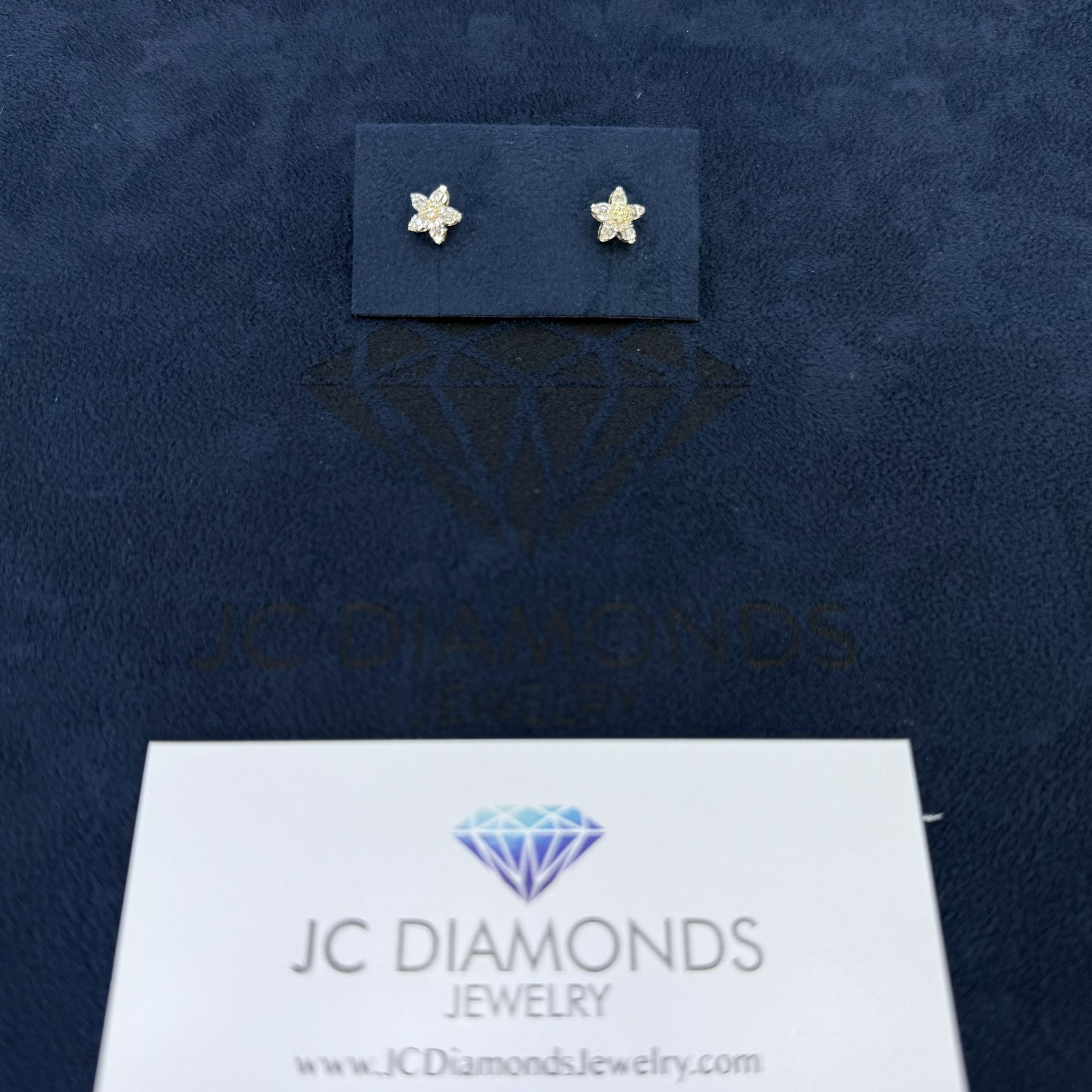 Ring Star Diamonds Real Natural Gold 1ok 