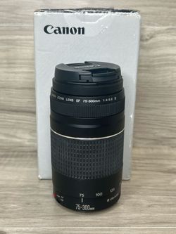 Canon EF 75-300mm f/4-5.6 III Telephoto Zoom Lens Box (PO1026350)