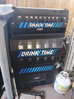 Three brand new snack machines IN BOX