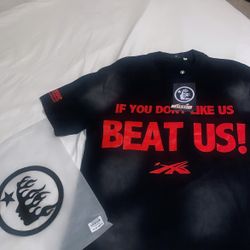 Hellstar If You Don’t Like Us , Beat Us Designer T Shirt 