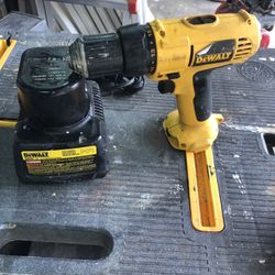 DeWalt cordless drill with battery and charger