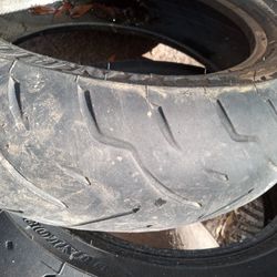 Used Motorcycle Tire 