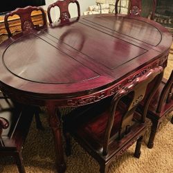 Ming Style Rosewood Dining Set