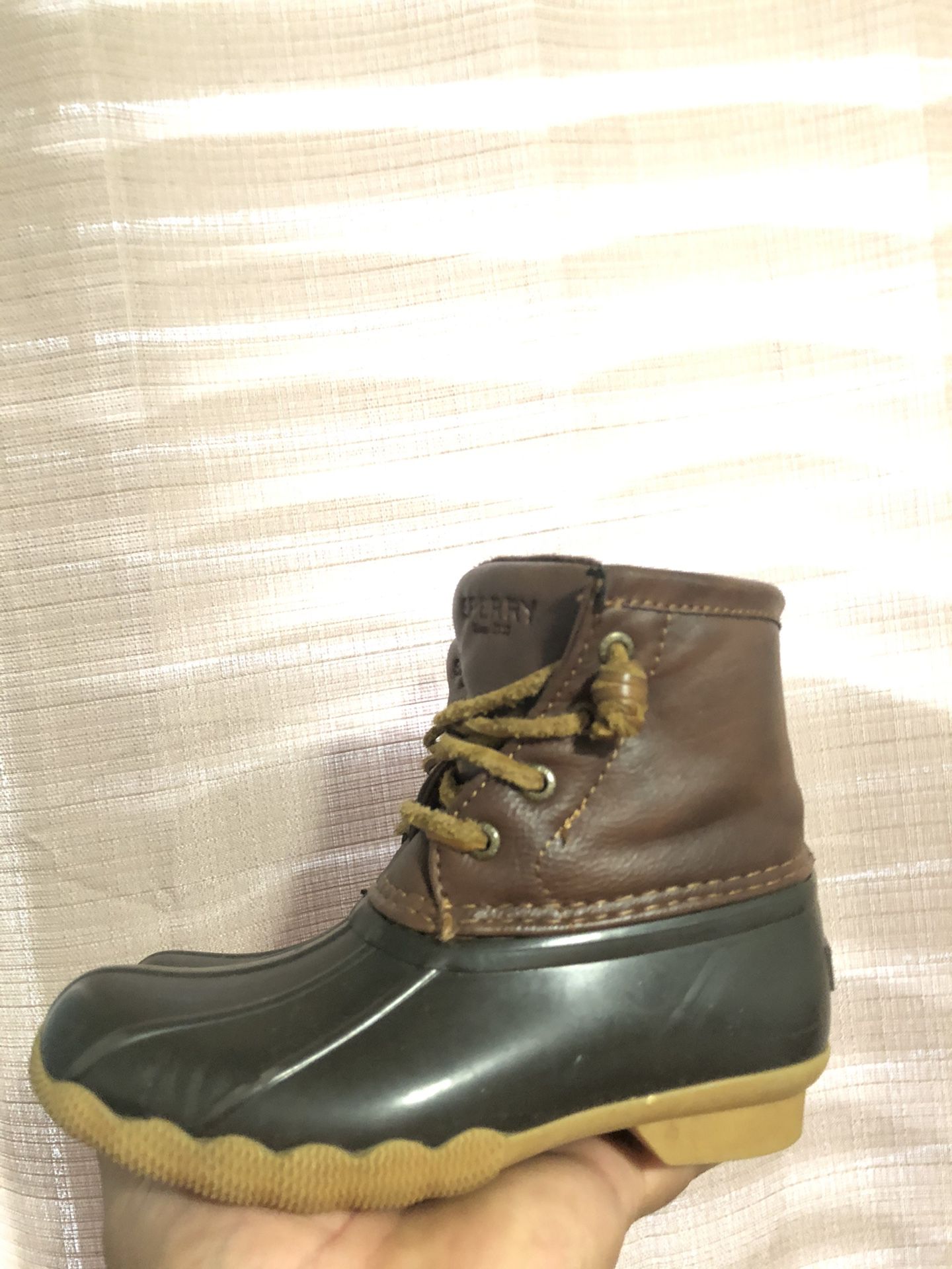 Girls Size 12 Sperry Duck Boots