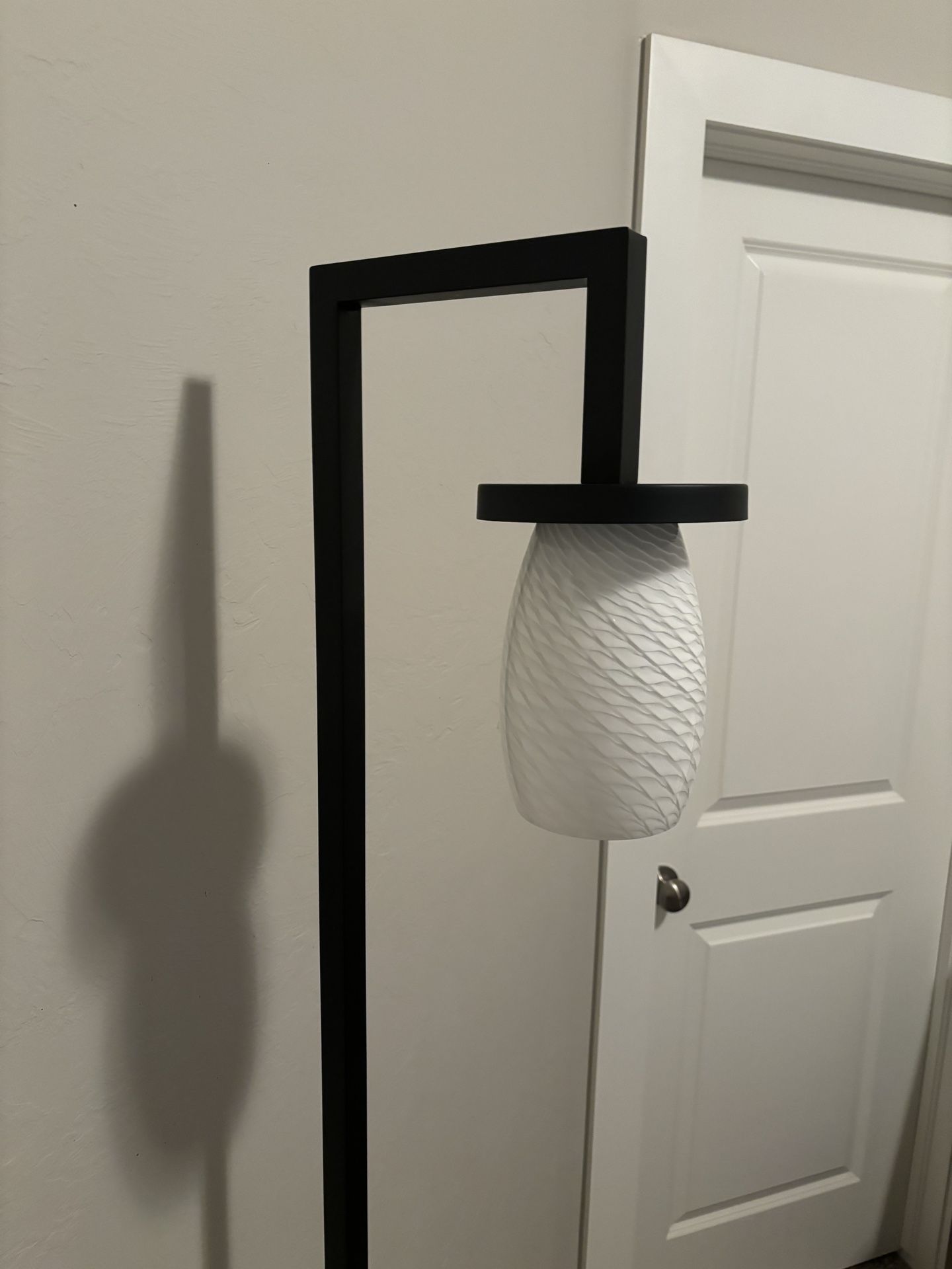 Lamp, Vase, And Wall Art