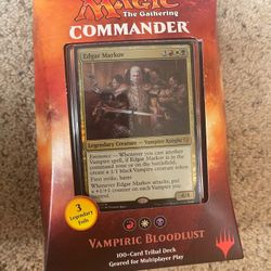 Magic The Gathering (MTG) 2017 Commander Precon Vampiric Bloodlust