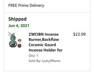 Downflow incense burner (NEW)