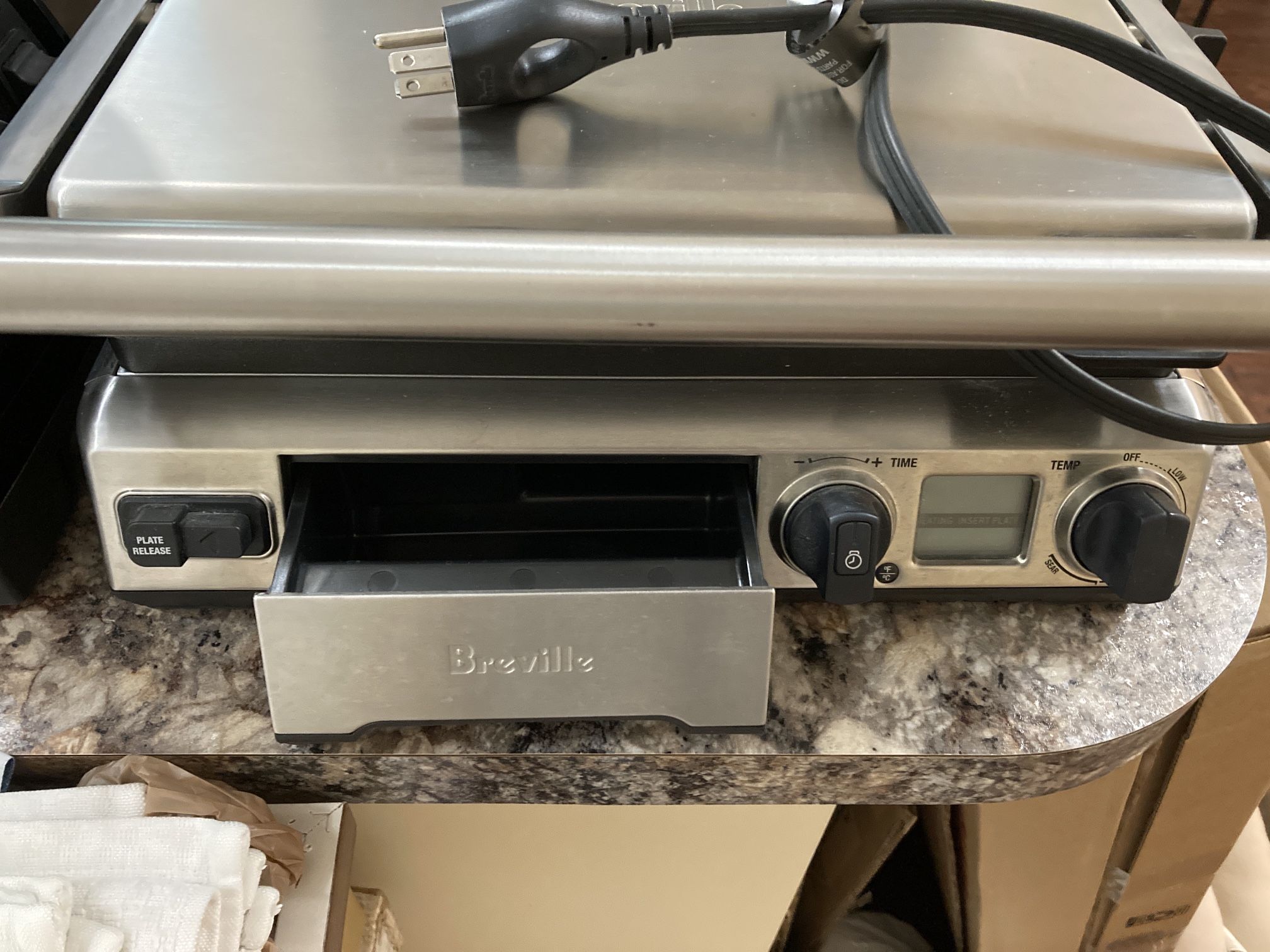 Like-new Breville grill for sale!