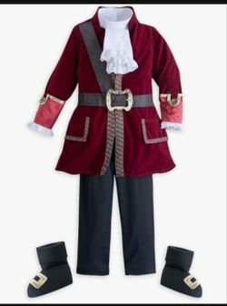 Captain Hook Costume 3T