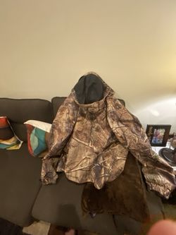mens field and stream camo coat sz Xtra large 
