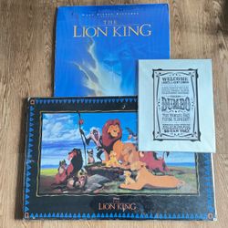 🔥 Rare Disney The Lion King & Dumbo Collectible Lot