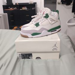 VNDS Air Jordan 4 Nike SB Pine Green Size 8