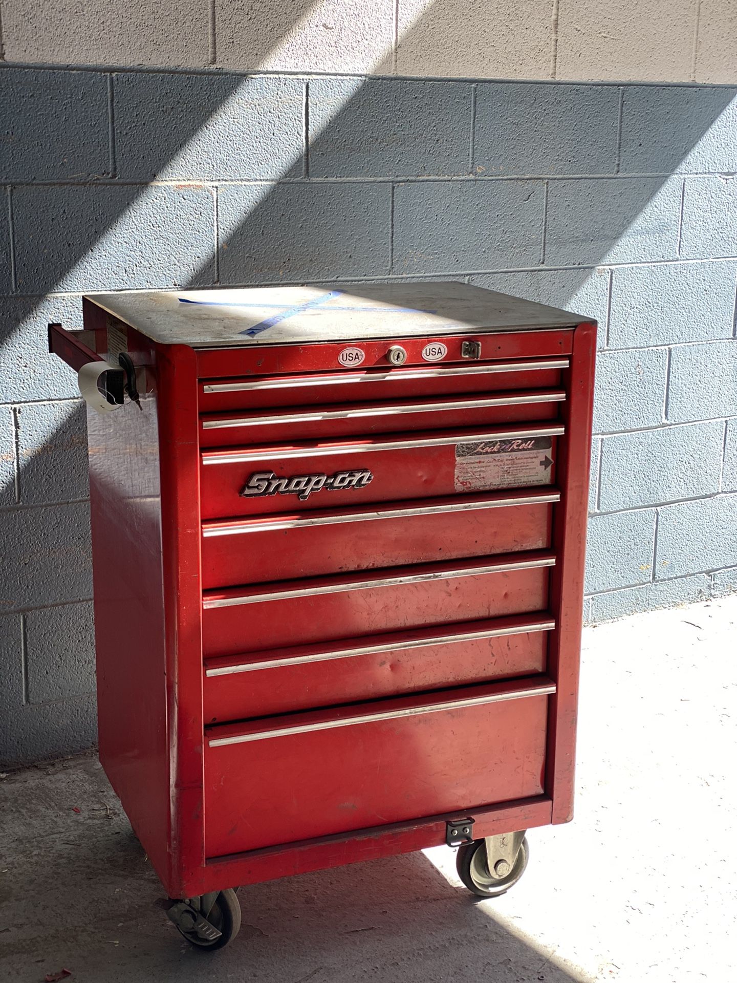 SNAP-ON Seven Drawer Tool Rollaway Box