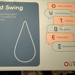 Pink And Blue Pod Swing, Brand New