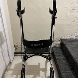 Compact Folding Mobility Walker with Seat – Adjustable Height