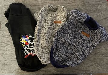 3 Size Small shirts for dog/cat