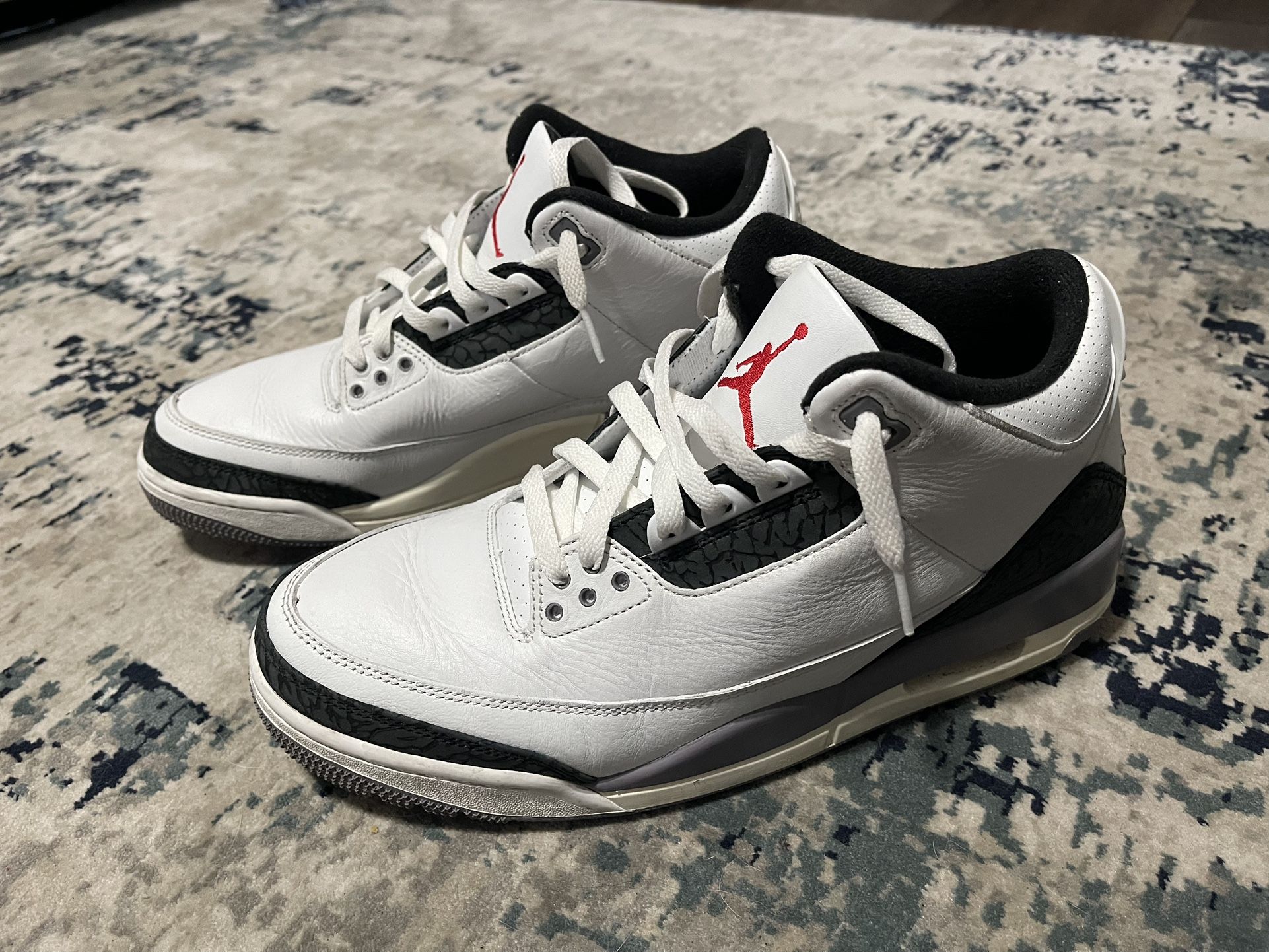 Jordan 3 Retro Cement Grey - Size 11