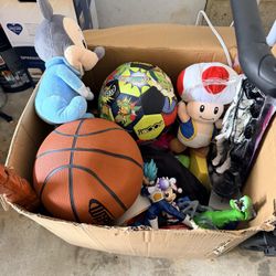 Moving Sale! Box Of Toys