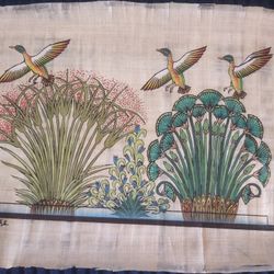 Egyptian Papyrus Painting