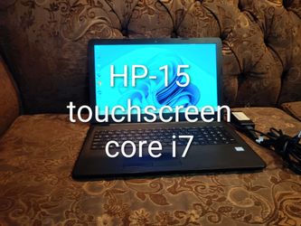 Computer Laptop HP-15 Touchscreen-bs038dx-core i7-8gb ram-256gb HD SSD solid-go-od for stud-ents