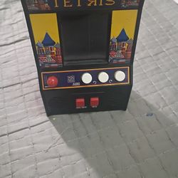 Mini Arcade Tetris Video Game Micro Console - Collectible - Does Not Turn On 