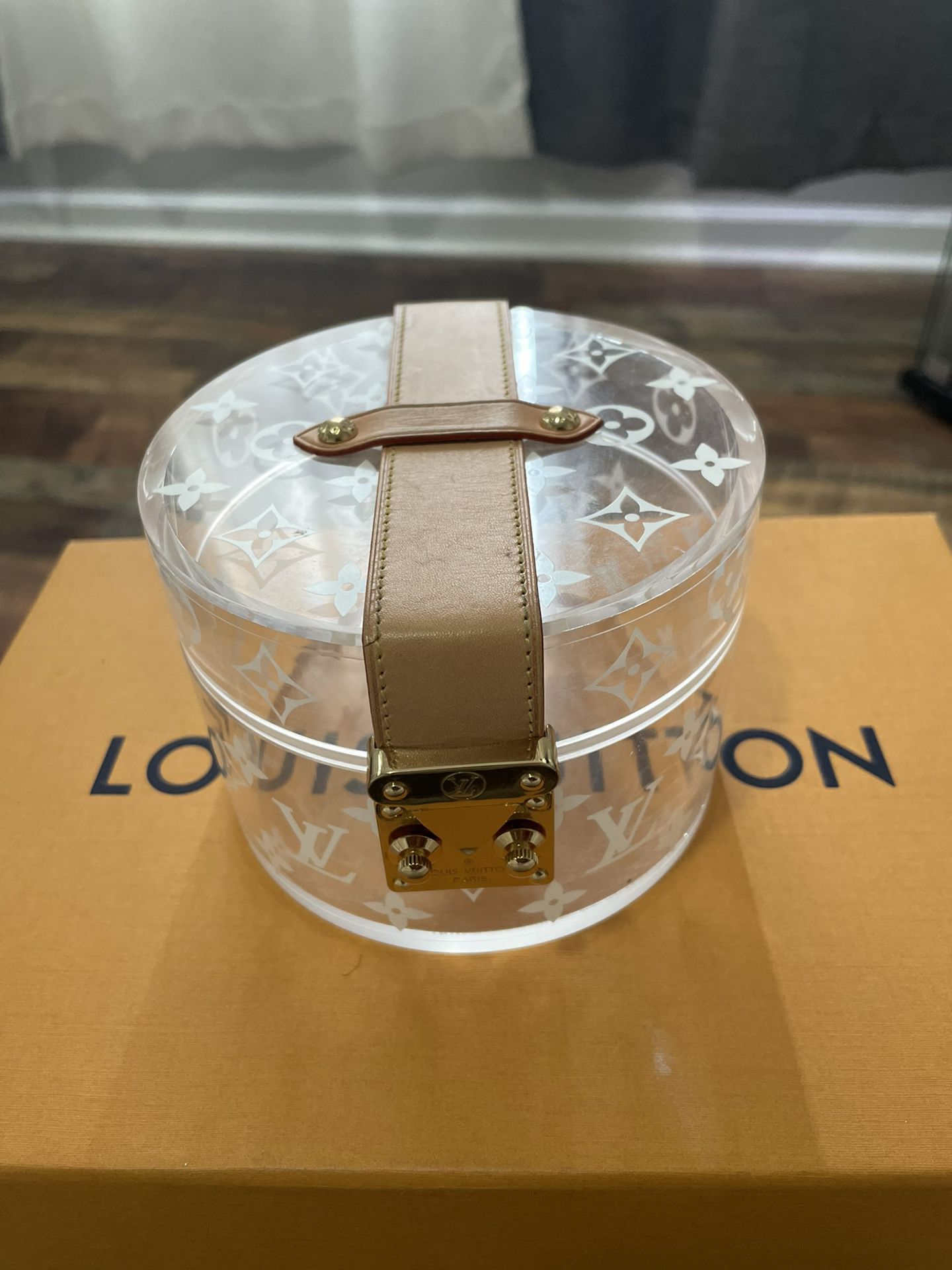 Louis Vuitton Box Scott Trunk Monogram Plexiglass for Sale in