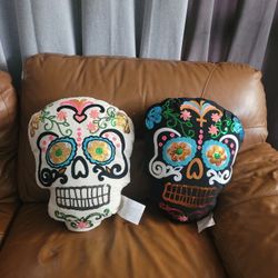 Sugar Skull Decorative Pillows