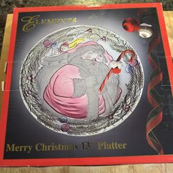 Christmas Glass Dish