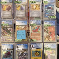 More Pokémon Graded CGC Slabs