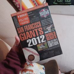 San Francisco Giants 2012 World Series Dvds