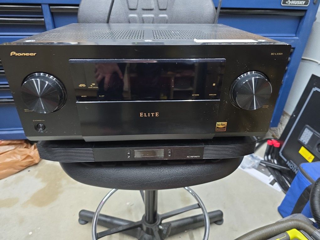 Pioneer sc-lx50 reciever And Cooling Pad Lightly Used