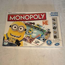 Monopoly Despicable Me Minion Made Board Game In Excellent New Condition (Is Complete Nothing Missing)