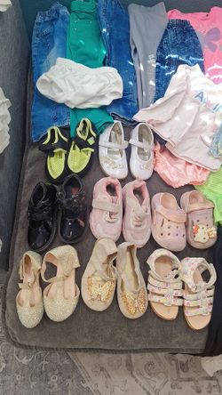Girls Clothing and Shoes Bundle Lot