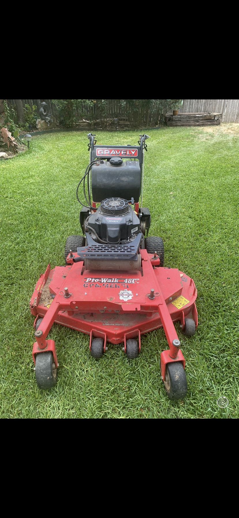 48” Gravely Commercial Mower