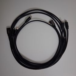 Bundle of 4x USB-C 3.1 Cables (4ft / 4K DisplayPort / Thunderbolt Supported)