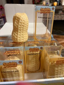 Coconut oil Squishie peanut