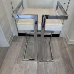 Leather Counter Stool 
